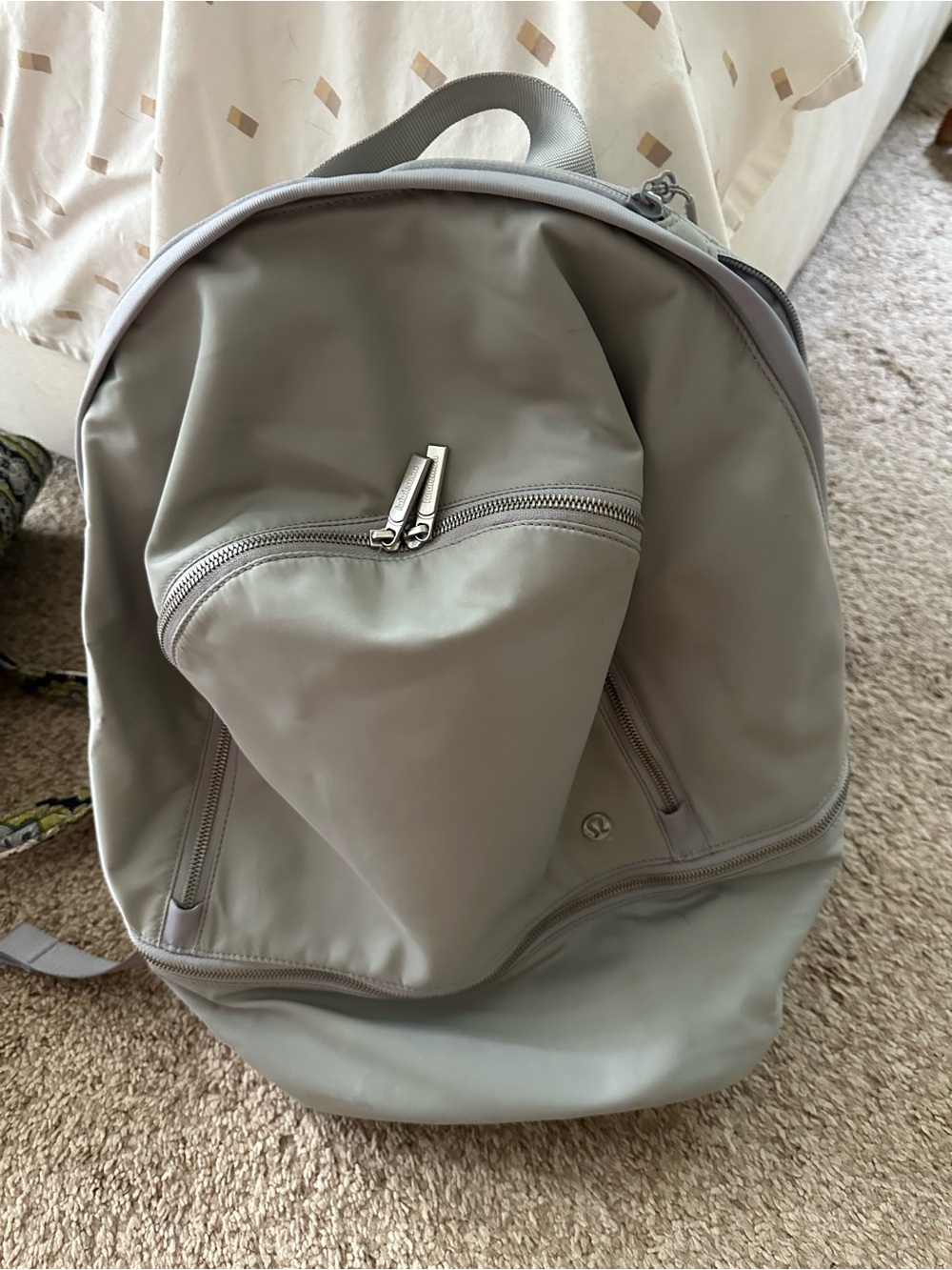 Lululemon Gray Backpack